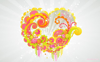 Bird Love Vector Heart Hot Wallpaper