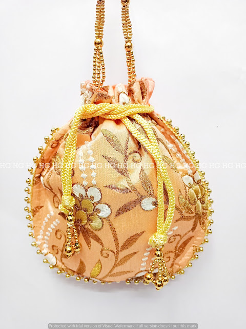 Beautiful Potli Bag Designs to Carry at Wedding Ceremonies