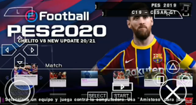 PES 2020 Update Texture 2020 PPSSPP