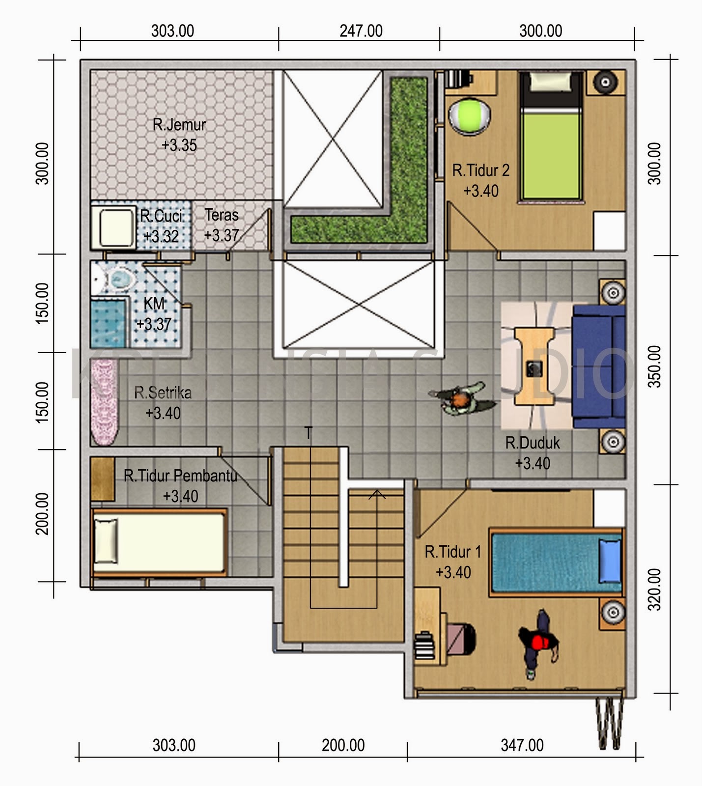 Gambar Denah Rumah Minimalis Modern Model Desain Rumah Terbaru