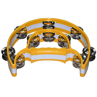  DronaCraft Tambourine Hand Percussion Musical Instrument