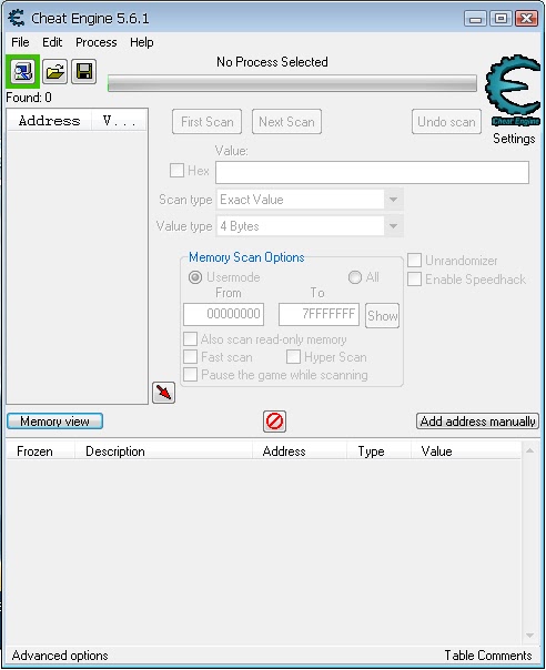 Cheat Engine 5.6.1