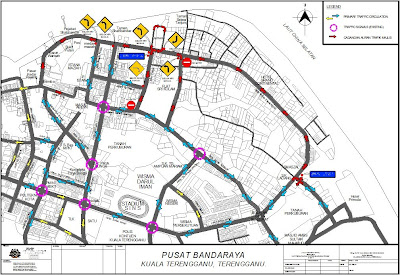 Perubahan Lalulintas di Bandaraya Kuala Terengganu