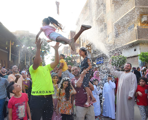 Celebrating the Eid in Helwan