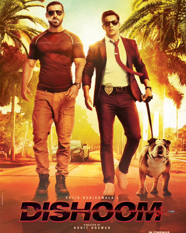 Varun Dhawan, John Abraham, Jacqueline Fernandez New Upcoming movie Dhishoom Next poster