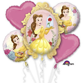 Beauty and the Beast Balloon Bouquet