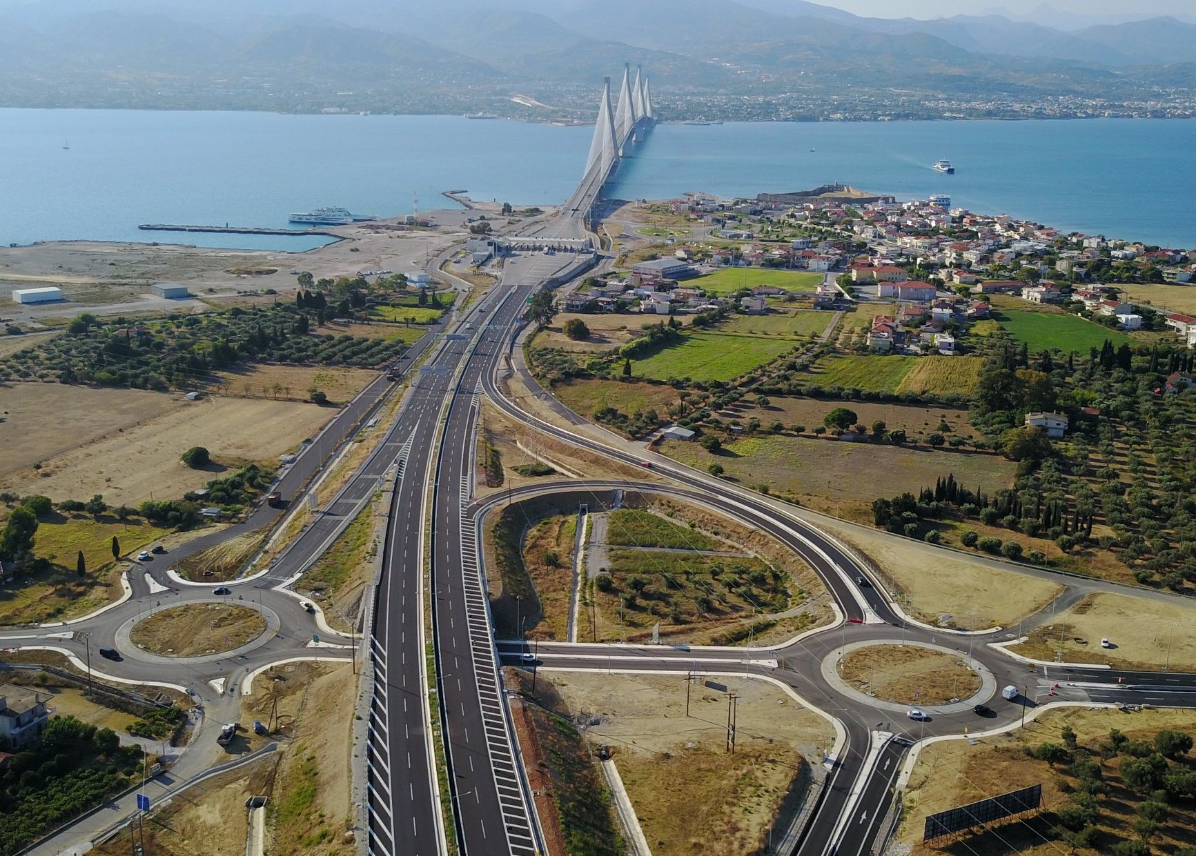  Κυκλοφοριακές ρυθμίσεις για εργασίες στην περιοχή σύνδεσης Κόμβου Ρίου - Γέφυρα