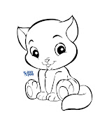 Desenhos de Gatos para Colorir (gatinho lindo pintar )