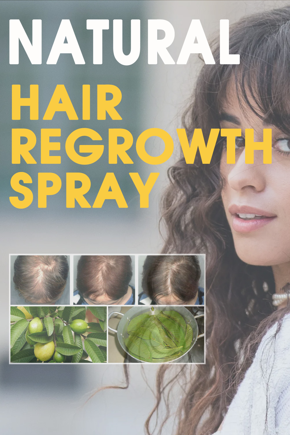 Natural Hair Regrowth Spray