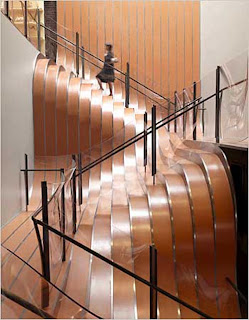 luxury staircase spiral design minimalist decoration interior wooden