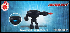 McDonalds Astro Boy Toys 2009 - Peacekeeper toy