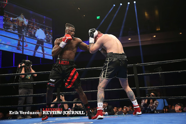 Efe Ajagba Drops, Dominates And Stops Michael Wallisch