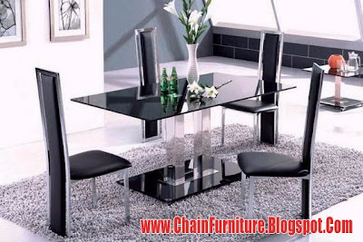 Chanies Dining Tables With Dining Chairs