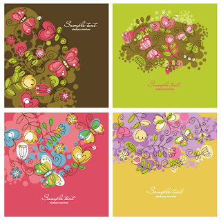Floral Backgrounds Vector New, flower background, floral eps, floral vector, orange, red, sepia, rubi red