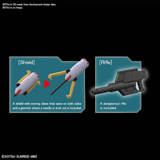 HG ASW-G-35 Gundam Hajiroboshi Weaponry