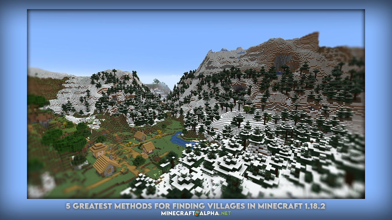 5 Greatest Methods for Finding Villages in Minecraft 1.18.2