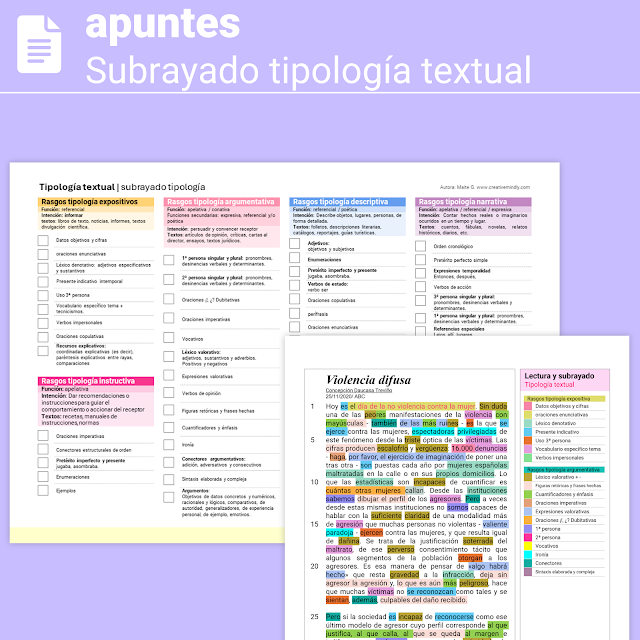 apuntes tipologia textual