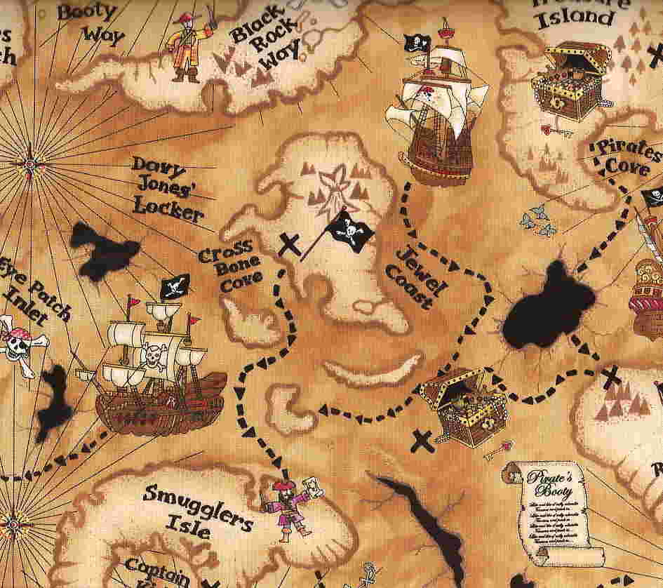 Pirate Treasure Maps 3