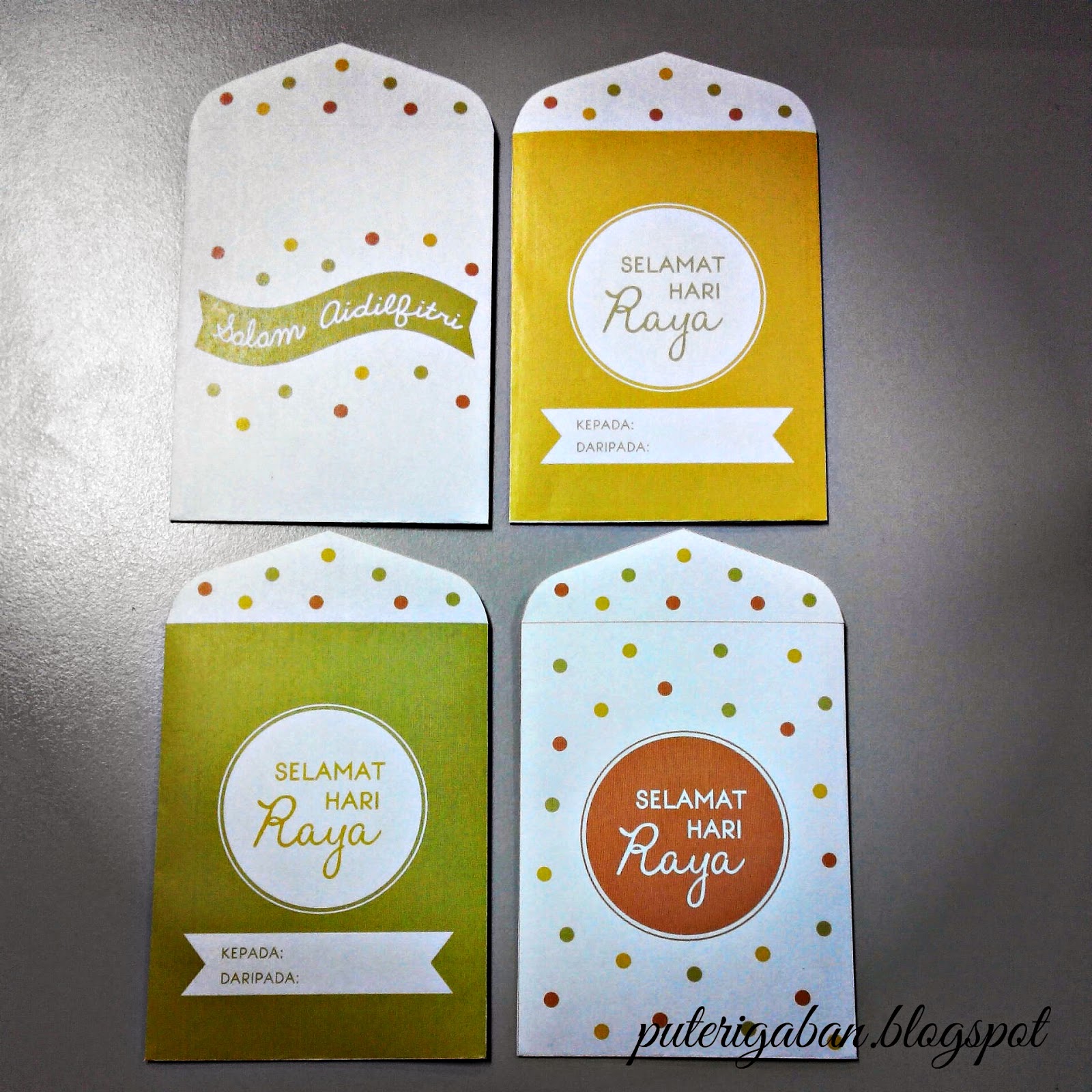 Nursaila Norman: DIY Sampul Duit Raya