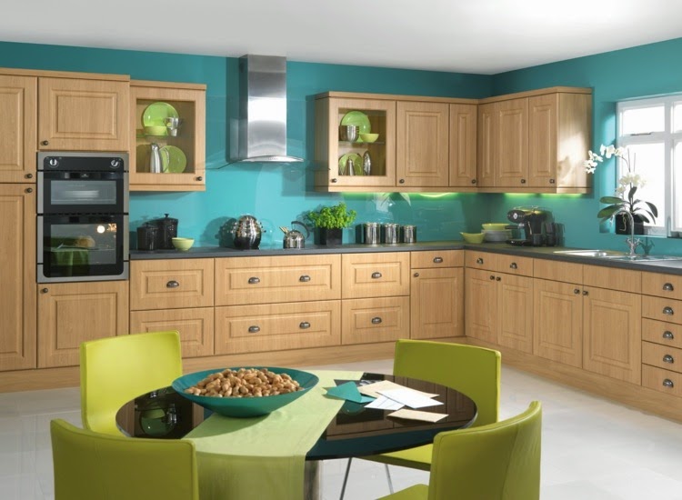 Contrasting kitchen wall colors 15 cool color ideas