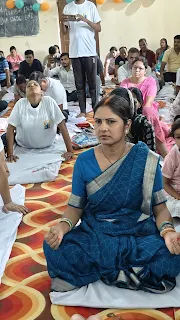 जनपद में 11 वां अंतर्राष्ट्रीय योग दिवस पूरी हर्षोल्लास के साथ मनाया गया
