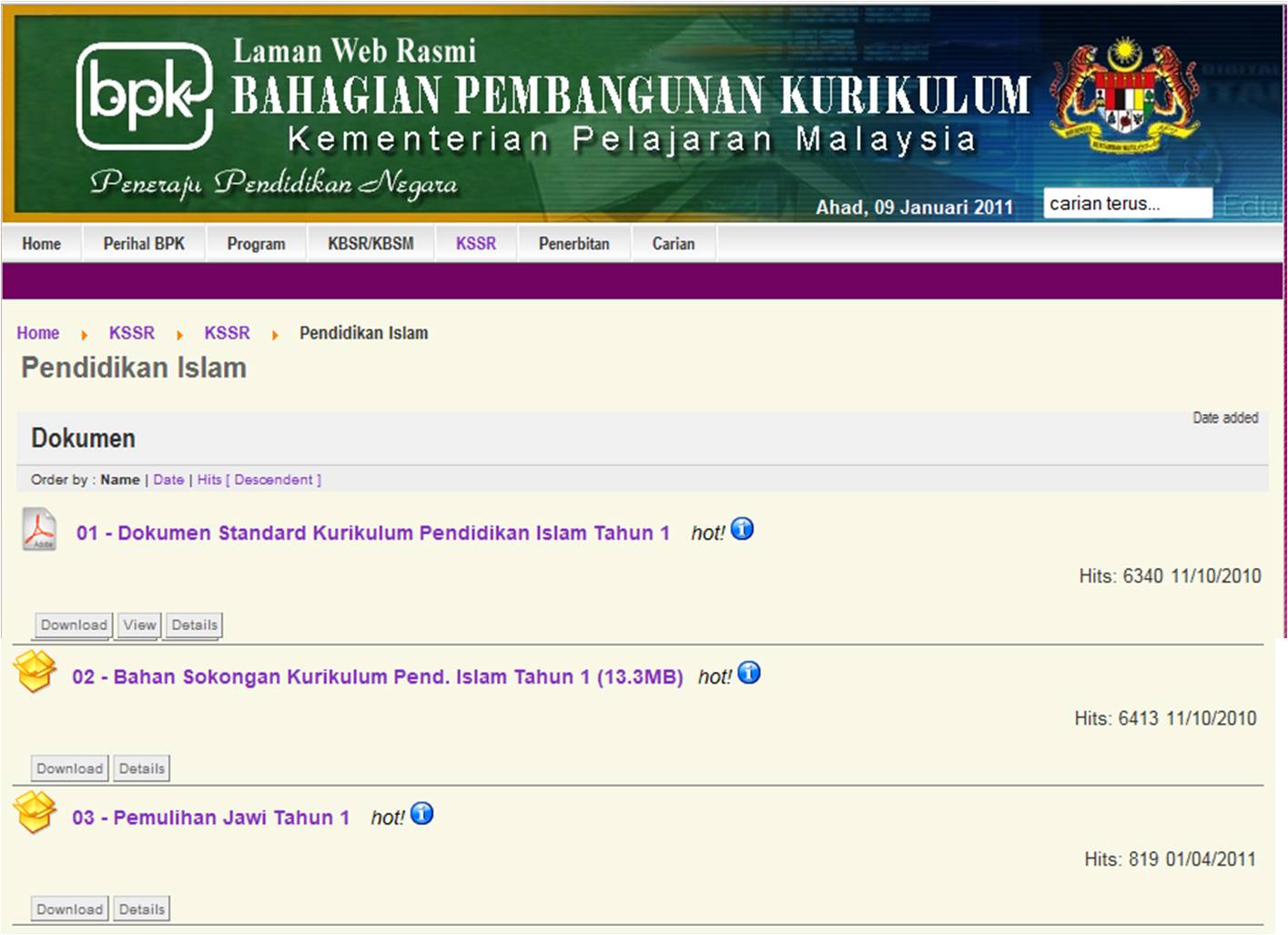 Kalam Murabbi: Download Modul Pengajaran Pemulihan Jawi KSSR