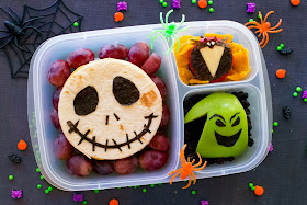 The Nightmare Before Christmas Jack Skellington Quesadilla School Lunch Recipe