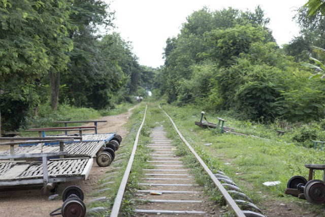 Bamboo train