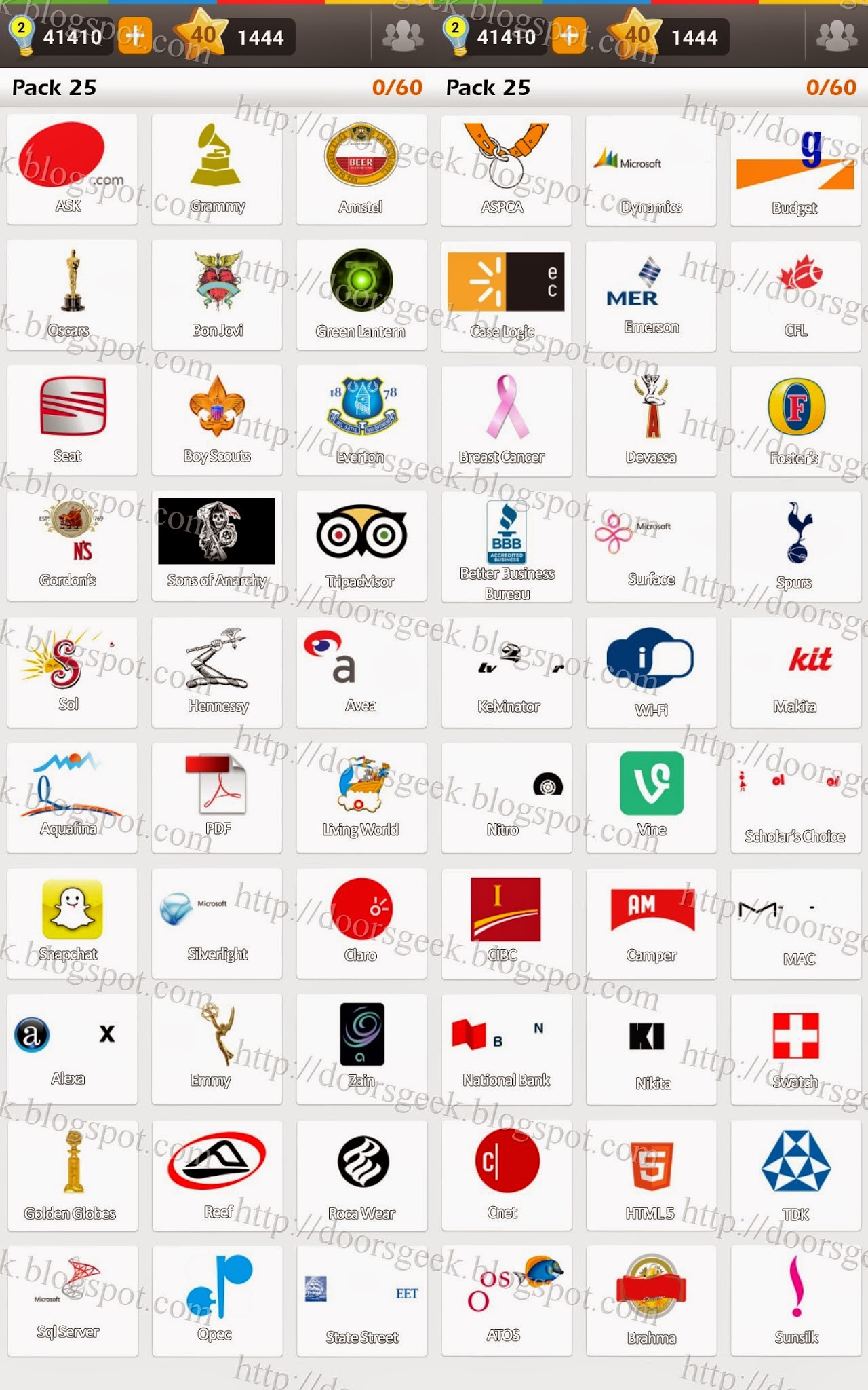 what logo game answers