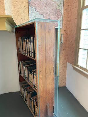 Bookcase at entrance to the Secret Annex in Anne Frank's House
