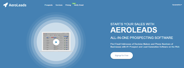 Find Emails with Aeroleads