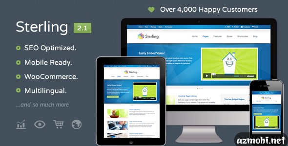 Sterling v2.1 – Responsive WordPress Theme