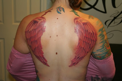 wings tattoo