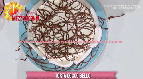 Torta cocco bello ricetta Daniele Persegani