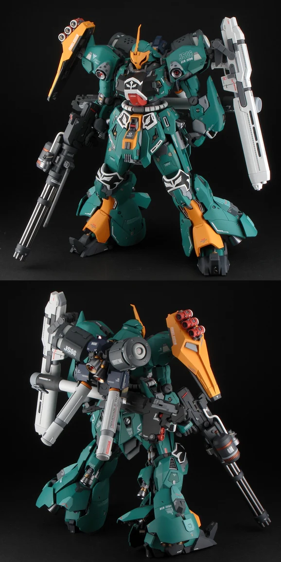 Custom Build: MG 1/100 JAGD SINANJU [19th All Japan Ora-Zaku Championships]