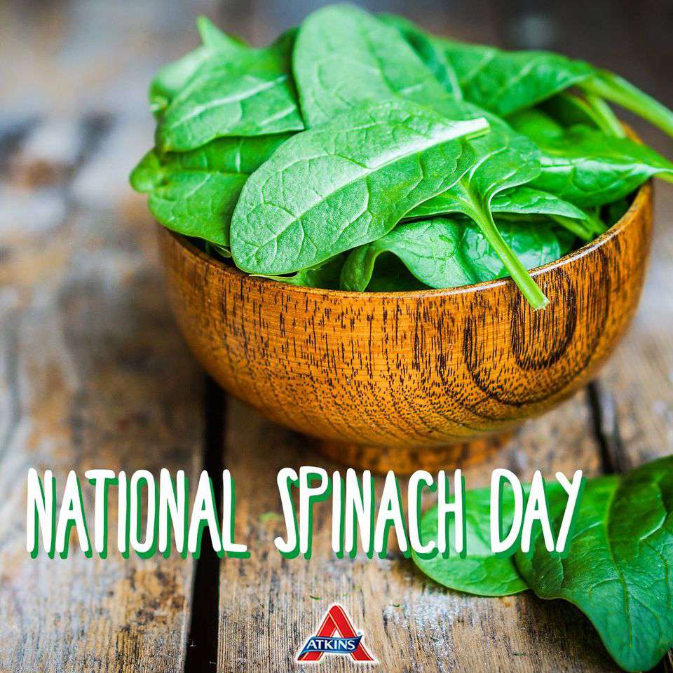 National Spinach Day Wishes Images