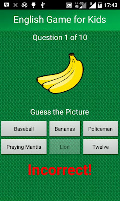Aplikasi Gratis English Game for Kids untuk Android