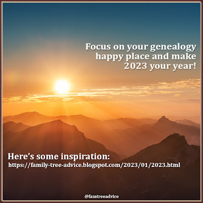 Set yourself up for the most enjoyable year of genealogy!