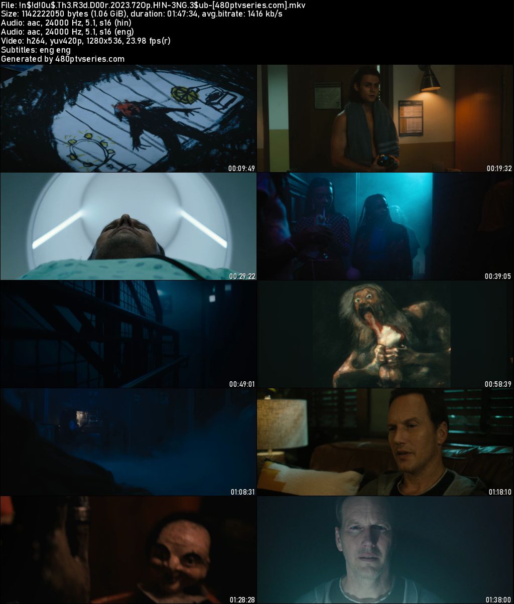 Watch Online Free Insidious: The Red Door (2023) Full Hindi Dual Audio Movie Download 480p 720p WebRip