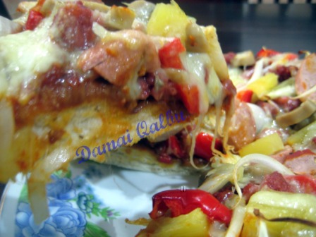 Damai Qalbu: PIZA SOSEJ DAGING