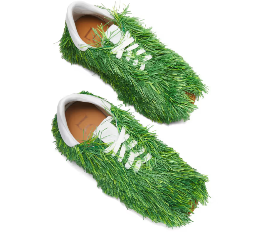 LOEWE's SS23 Grass Sneakers : Bringing Nature To Your Feet.
