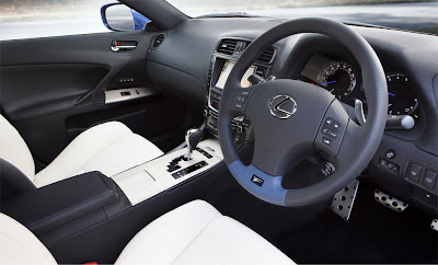2011 Lexus IS F Interior