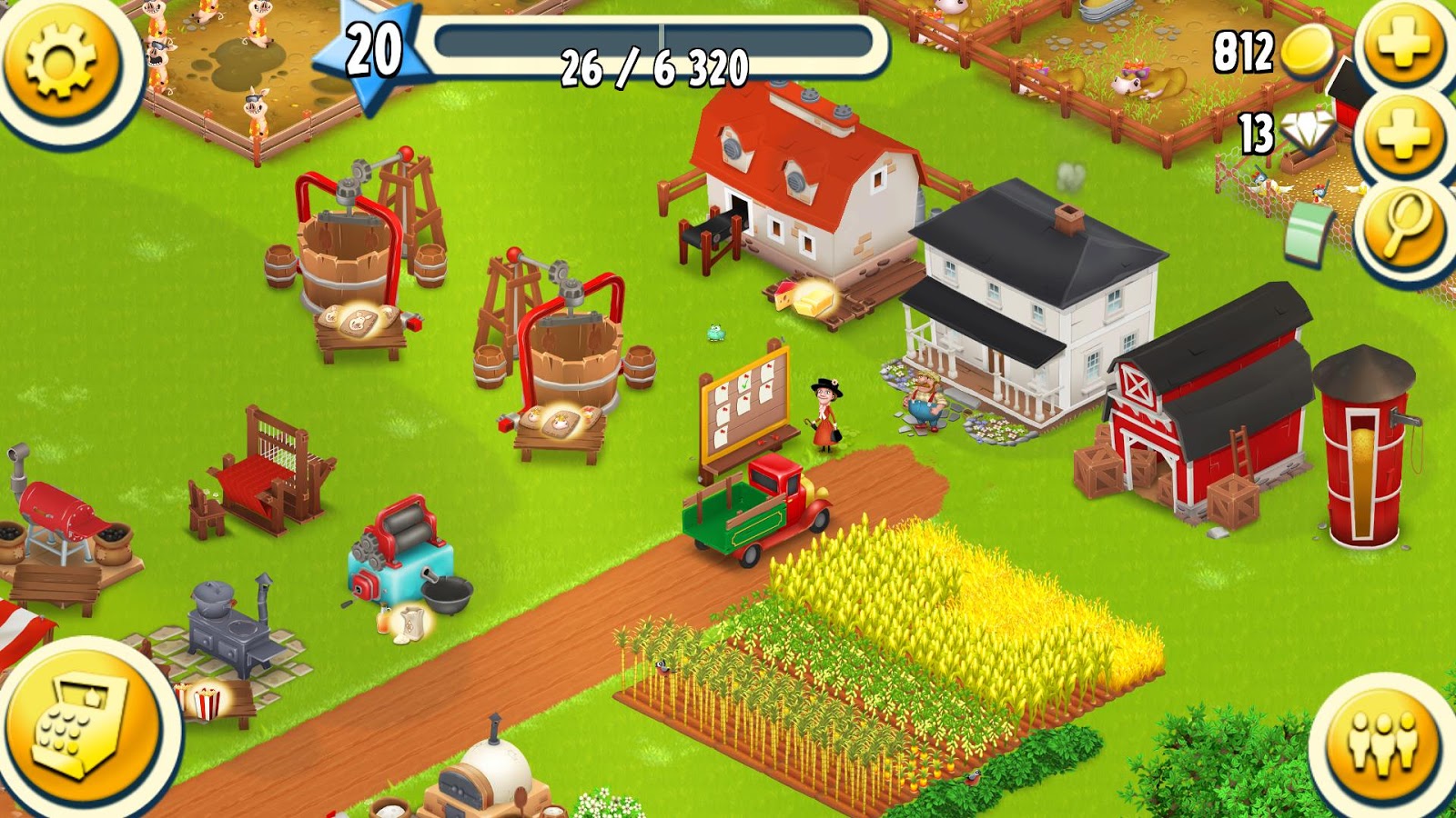 Hay Day Membangun Pertanian Dan Peternakan Indah Lumpiagames