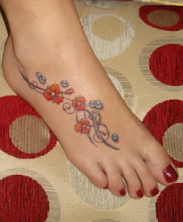 Girls Foot Tattoos