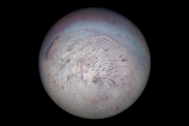The Triton is the largest moon of the Neptune and seventh largest moon in our solar system.