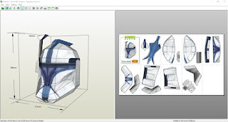 Kuri Paper - Helmet Clone Arc Trooper papercraft