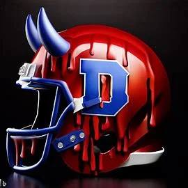 Duke Blue Devils Concept Football Helmets.