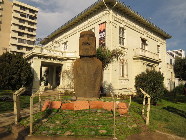 Moai ilha de pascoa viña del mar