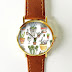 Cactus Plant Collection Watch 3 Vintage Style 