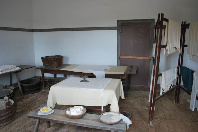 Interior of Mount Vernon, Virginia